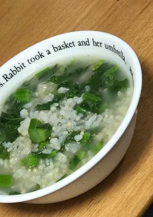 炊飯器で炊く鯛の出汁の玄米がゆ-レシピのメイン写真
