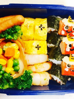 節分の弁当☆保育園-レシピのメイン写真