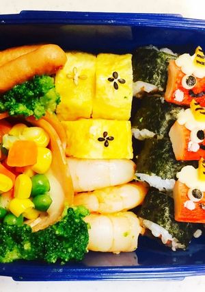 節分の弁当☆保育園-レシピのメイン写真