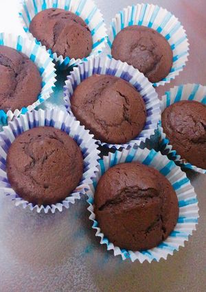 ココアで簡単チョコマフィン-レシピのメイン写真
