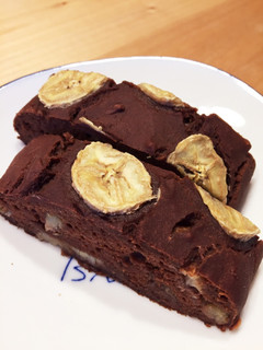 こどもおやつ♡豆腐バナナチョコブラウニー-レシピのメイン写真