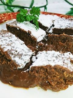 *簡単♪生チョコ風ガトーショコラ*-レシピのメイン写真