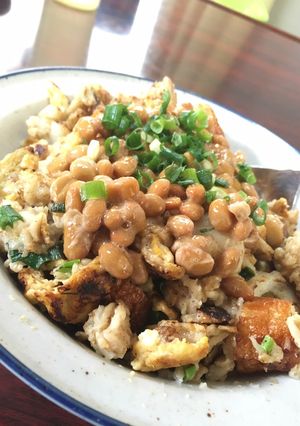 納豆オートミールチャーハン-レシピのメイン写真
