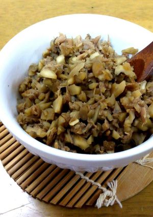 新食感！舞茸とツナ缶のそぼろ-レシピのメイン写真