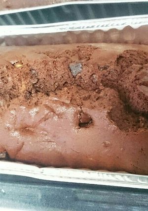 HMで簡単ココア生地パウンドケーキ-レシピのメイン写真
