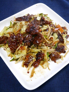 簡単!ハラミの焼き肉野菜炒め-レシピのメイン写真