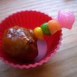 お弁当に♪彩りミートボール☆