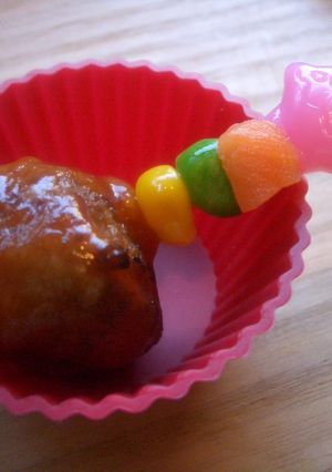 お弁当に♪彩りミートボール☆-レシピのメイン写真