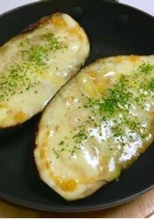 めっちゃ簡単‼︎米ナスのチーズ焼き☆-レシピのメイン写真
