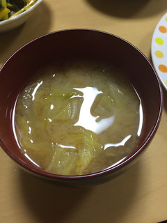 白菜だけのお味噌汁⭐︎天日干し白菜で-レシピのメイン写真