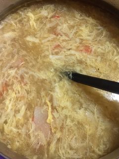 簡単 シンプル カニカマのスープ-レシピのメイン写真