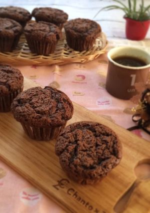 カリっとふわっとチョコレートマフィン-レシピのメイン写真