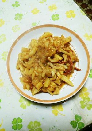 じゃがいもとちくわのカレー炒め-レシピのメイン写真