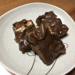 รูปของ マシュマロ入りチョコブラウニー