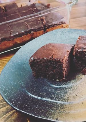 チョコレート不使用　満足ココアブラウニー-レシピのメイン写真