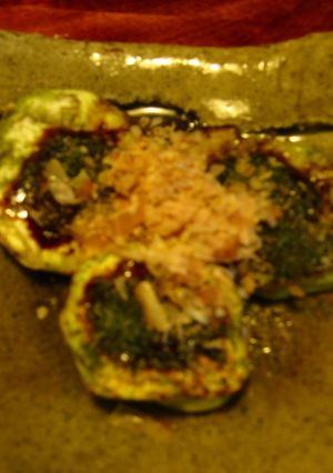 茄子のお好み焼きソースかけ-レシピのメイン写真