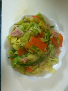 焼きそばのあまり野菜で野菜炒め-レシピのメイン写真