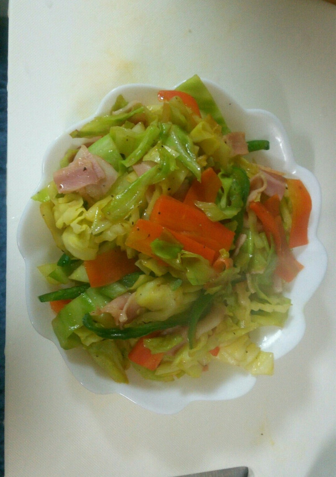 焼きそばのあまり野菜で野菜炒め-レシピのメイン写真