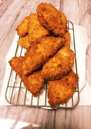 あまりポテサラの挟みハムカツ-レシピのメイン写真