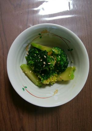 5分で簡単常備菜⭐ブロッコリーの和え物-レシピのメイン写真