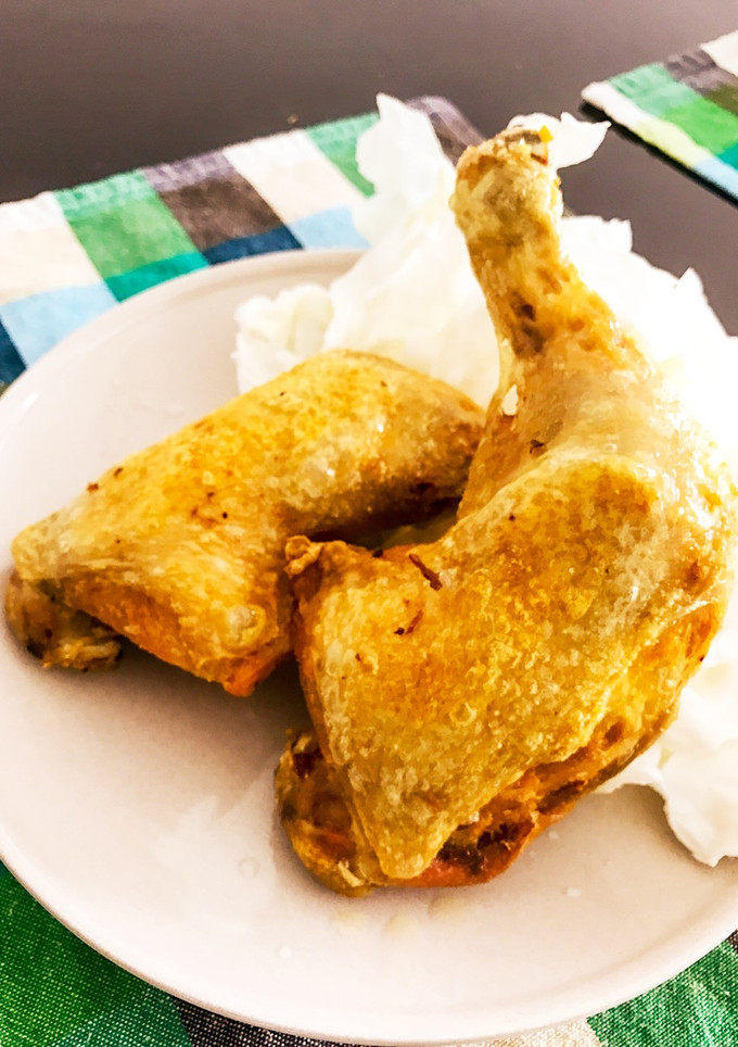 骨付き鶏の素揚げ in シンガポール-レシピのメイン写真