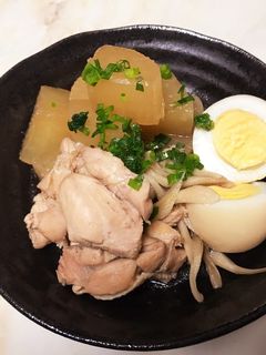 大根と鶏モモと卵とエリンギのほっこり煮-レシピのメイン写真