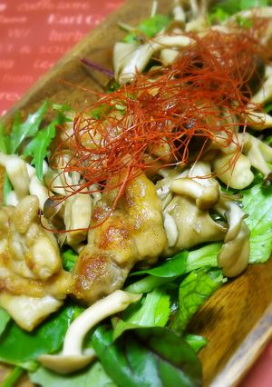 野菜と食べる鶏の照り焼き-レシピのメイン写真