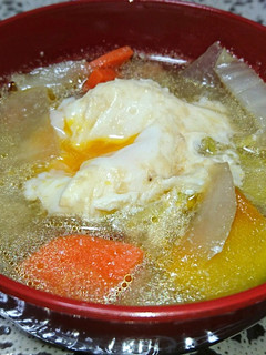ごま油香る☆卵とたっぷり野菜の味噌汁-レシピのメイン写真