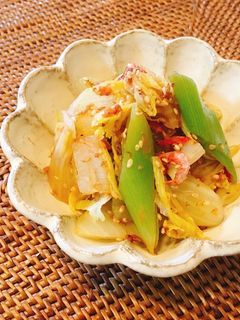 白菜と白ネギの簡単!美味しい☆おひたし☆-レシピのメイン写真