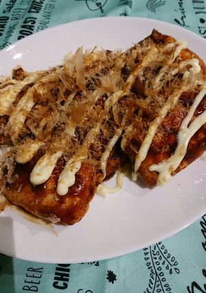 油揚げでヘルシー☆お好み焼き-レシピのメイン写真