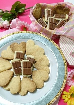 HMで簡単！濃厚♡チョコクッキー-レシピのメイン写真