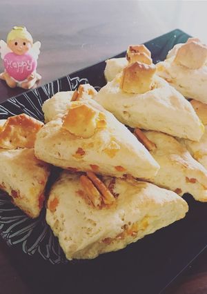 干しアンズクリームチーズスコーン-レシピのメイン写真