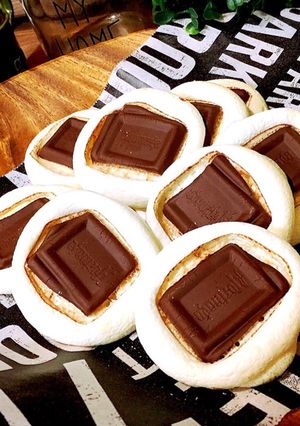 マシュマロクッキーonチョコレート-レシピのメイン写真