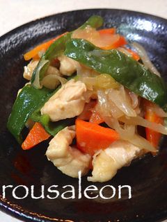 10分料理/鶏の甘酢あんかけ-レシピのメイン写真