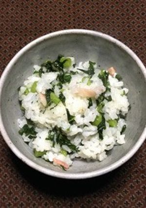 大根葉の和風ガーリックライス-レシピのメイン写真