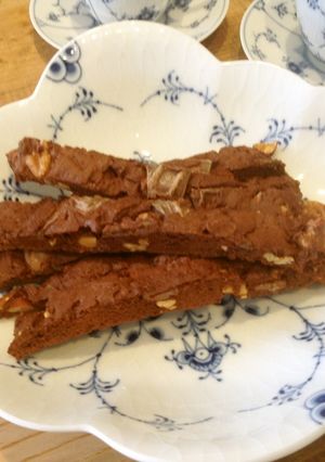 チョコナッツ ビスコッティ-レシピのメイン写真