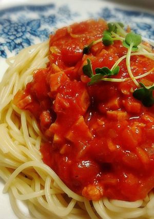 パスタを湯がく間に出来ちゃうミートソース-レシピのメイン写真
