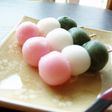 ミニ!レンジで三色団子
