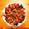 黒豚肉の味噌漬け焼き