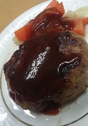 ヘルシー！粉おから入ハンバーグ-レシピのメイン写真