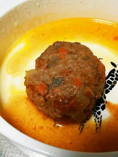 離乳食後期手掴み食べ☆煮込みハンバーグ-レシピのメイン写真