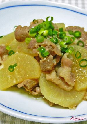 ほっこりと塩麹で。大根と豚肉の煮物-レシピのメイン写真