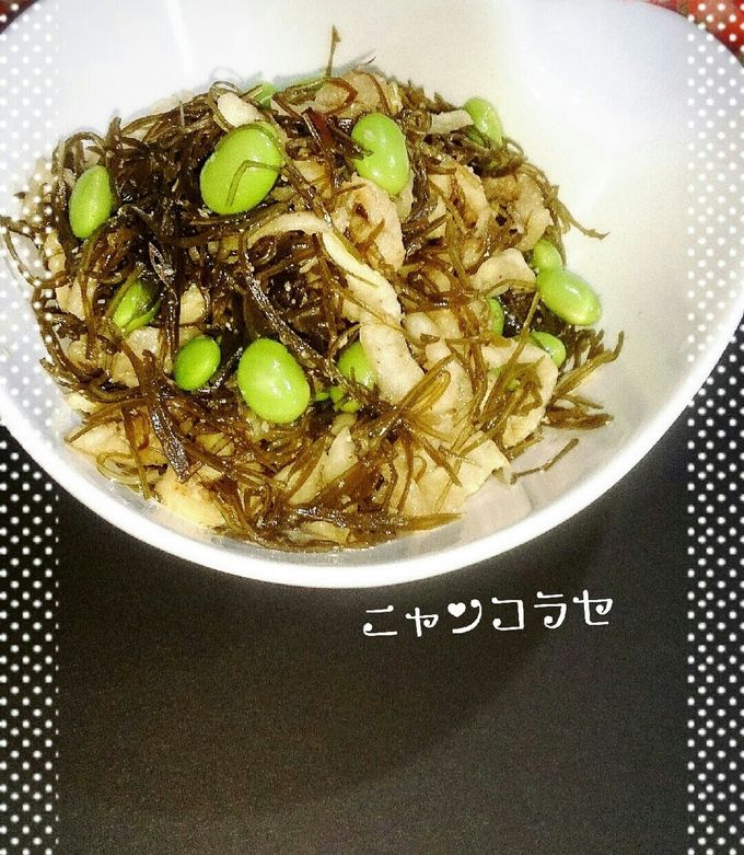 切り干し大根と切り昆布のサラダ-レシピのメイン写真