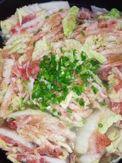 白菜簡単鍋-レシピのメイン写真