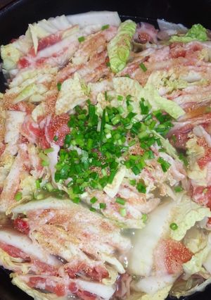 白菜簡単鍋-レシピのメイン写真