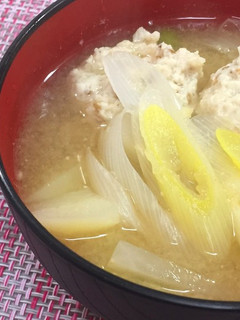 栄養満点で温まる♪鶏団子スープ-レシピのメイン写真