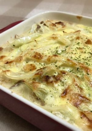 ☆意外な組み合わせ！豚の生姜焼きグラタン-レシピのメイン写真