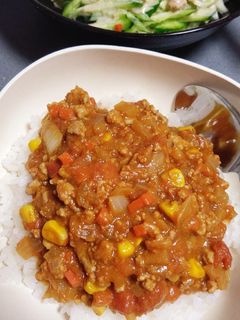 簡単☆辛くないキーマカレー-レシピのメイン写真