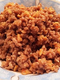 豚挽肉とひきわり納豆のそぼろ-レシピのメイン写真