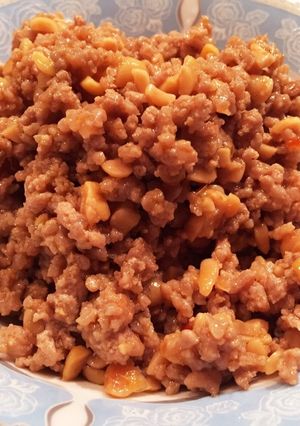 豚挽肉とひきわり納豆のそぼろ-レシピのメイン写真